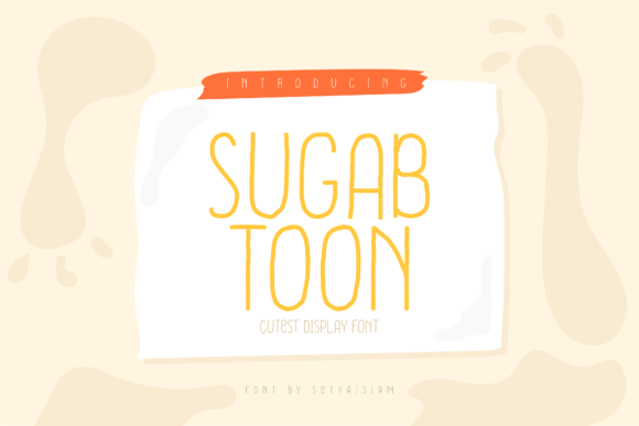 Sugab Toon Font