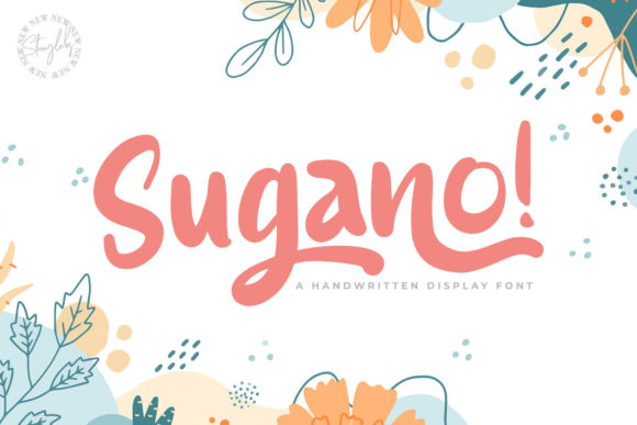 Sugano Font Poster 16
