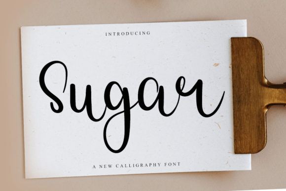 Sugar Font Poster 1