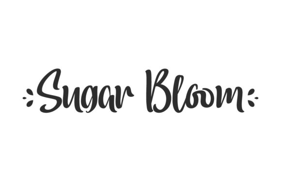Sugar Bloom Font Poster 1