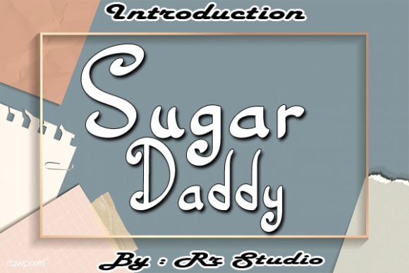 Sugar Daddy Font Poster 1