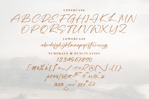 Sumattera Font Poster 13