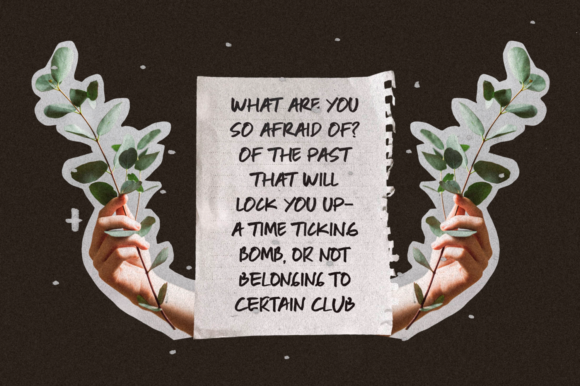 Summer Journal Font Poster 10