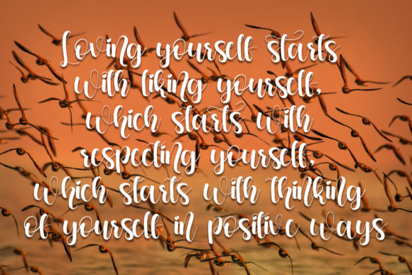 Summer Sunshine Font Poster 4