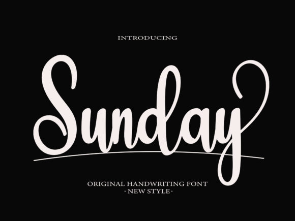 Sunday Font