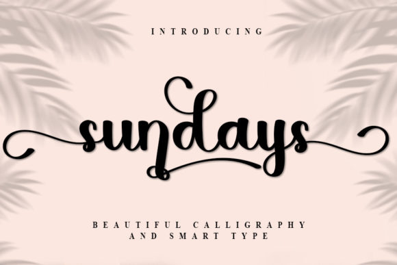 Sunday Font Poster 1