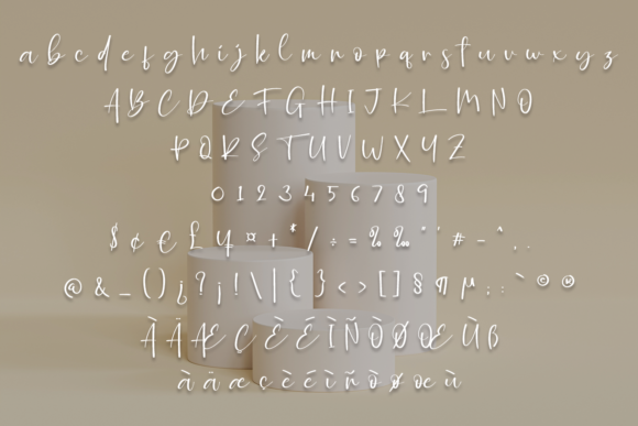 Sunfast Font Poster 5