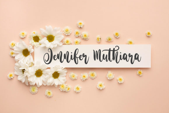Sunflower Dance Font Poster 5