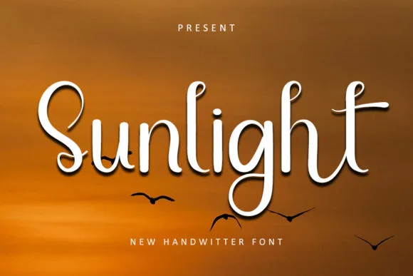 Sunlight Font Sunlight Font Poster 1