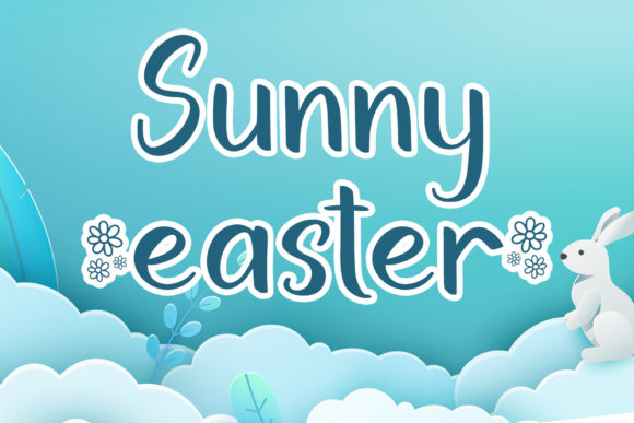 Sunny Easter Font Poster 1