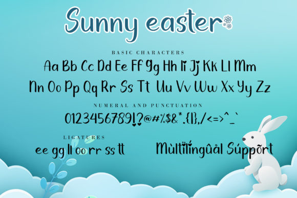 Sunny Easter Font Poster 6