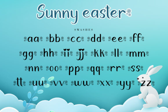 Sunny Easter Font Poster 7