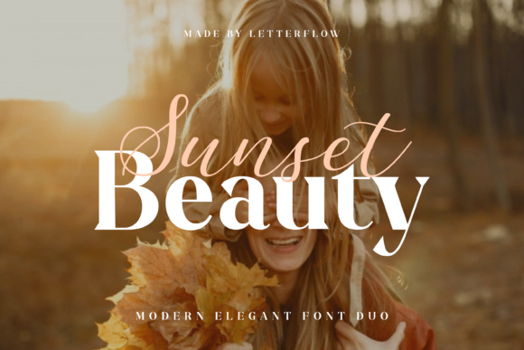 Sunset Beauty Font