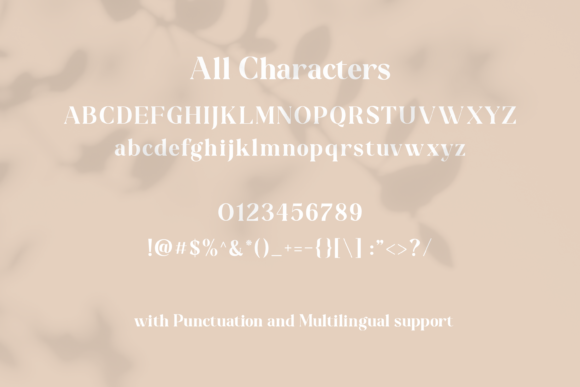 Sunset Beauty Font Poster 12