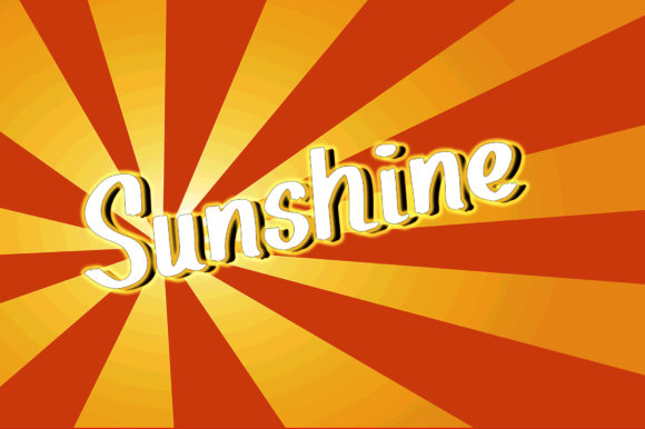 Sunshine Font