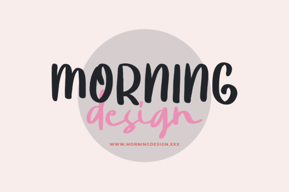 Super Lovely Trio Font Poster 3