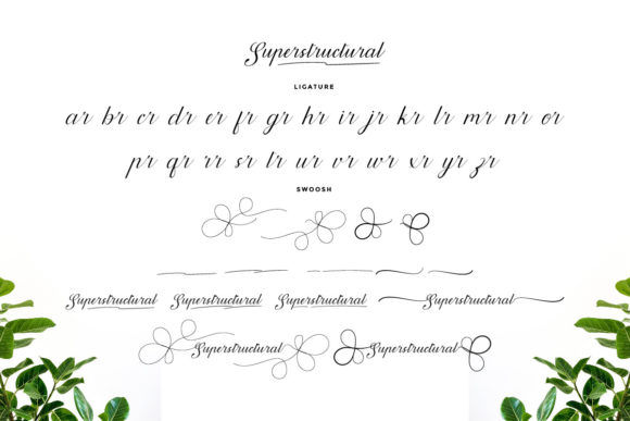 Superstructural Font Poster 6