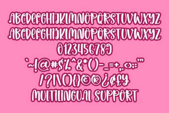 Supper Booms Font Poster 5