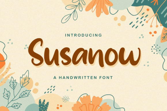 Susanow Font Poster 1