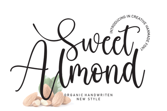 Sweet Almond Font Poster 1