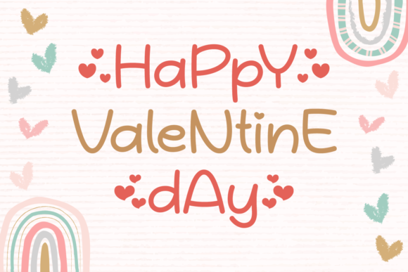 Sweet and Cute Font Poster 3