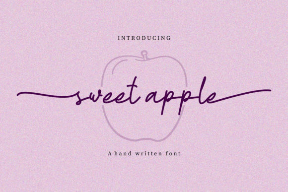 Sweet Apple Font Poster 1