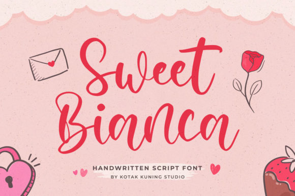 Sweet Bianca Font Poster 1