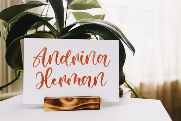 Sweet Bianca Font Poster 2