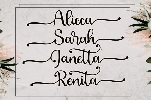Sweet Boho Font Poster 8