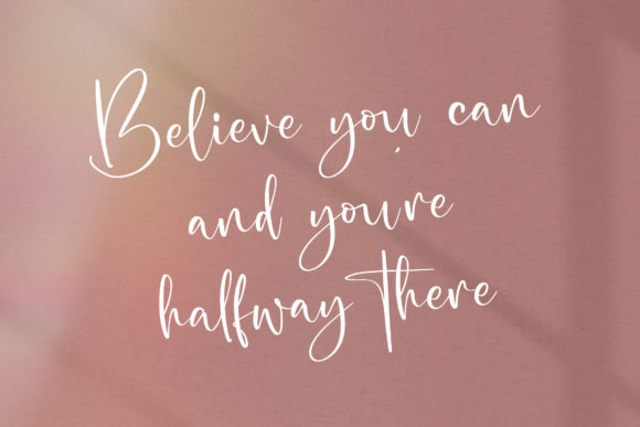 Sweet Butterfly Font Poster 7
