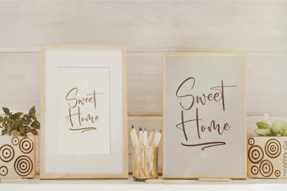 Sweet Butterfly Font Poster 8
