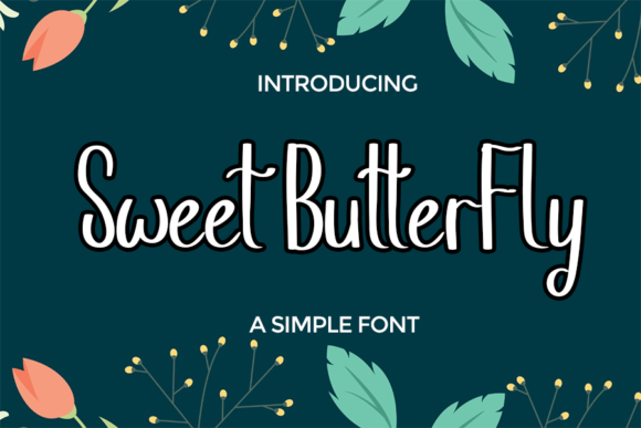 Sweet Butterfly Font