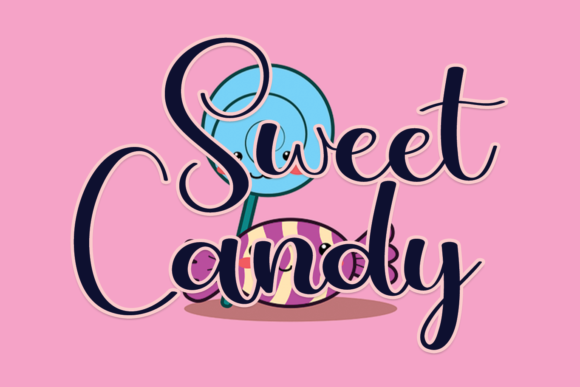 Sweet Candy Font Poster 1