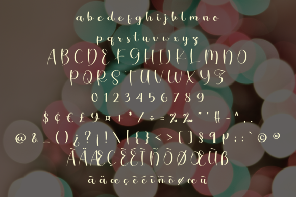 Sweet Candy Font Poster 6