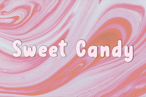 Sweet Candy Font Poster 1