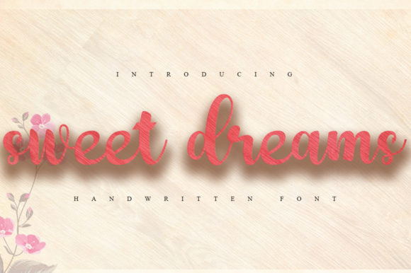 Sweet Dreams Font Poster 1