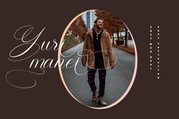 Sweet Flourishing Font Poster 4