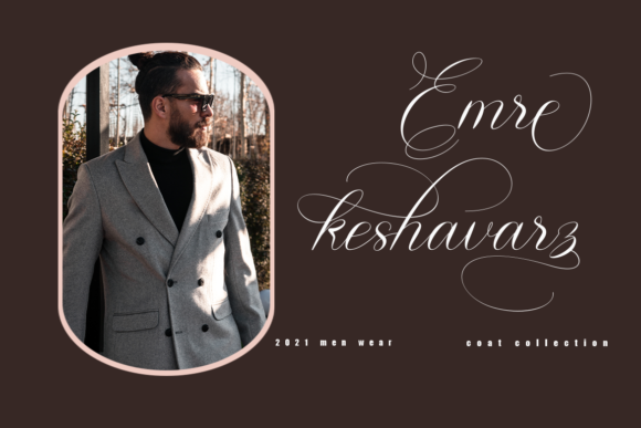 Sweet Flourishing Font Poster 5