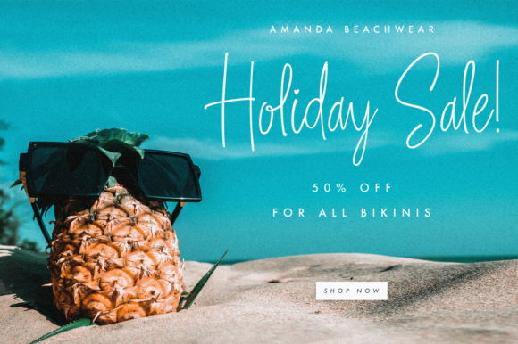 Sweet Getaway Font Poster 5