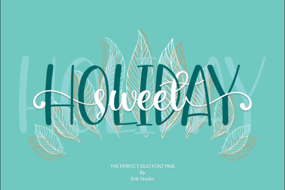 Sweet Holiday Font Sweet Holiday Font Poster 1