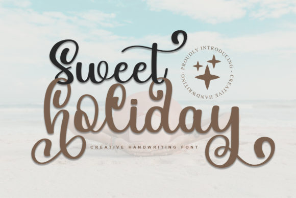 Sweet Holiday Font Poster 1