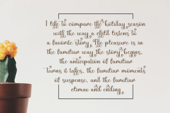 Sweet Holiday Font Poster 2