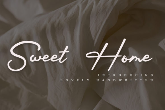 Sweet Home Font Poster 1