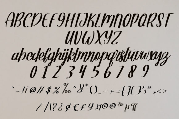 Sweet Mango Font Poster 5