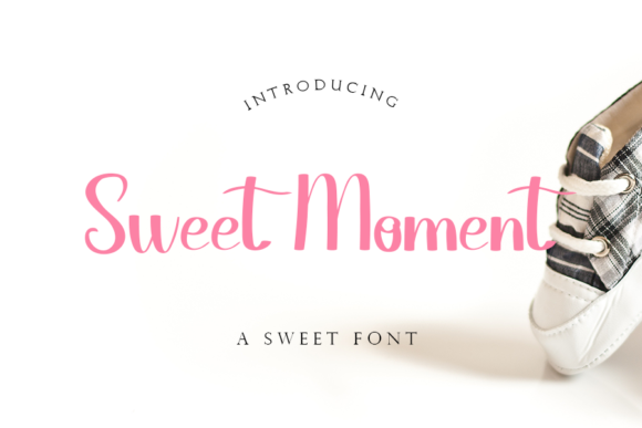 Sweet Moment Font Poster 1