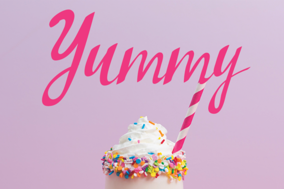 Sweet Moment Font Poster 3
