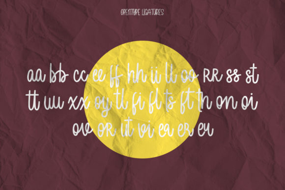 Sweet Peanuts Font Poster 9