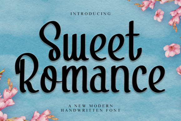 Sweet Romance Font Poster 1