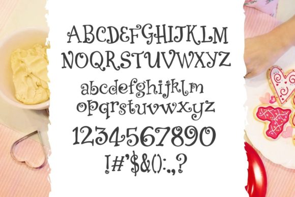 Sweet Rosie Font Poster 3