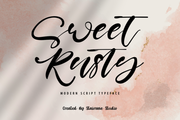 Sweet Rusty Font Poster 1